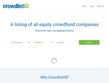 Tablet Screenshot of crowdlistiq.com